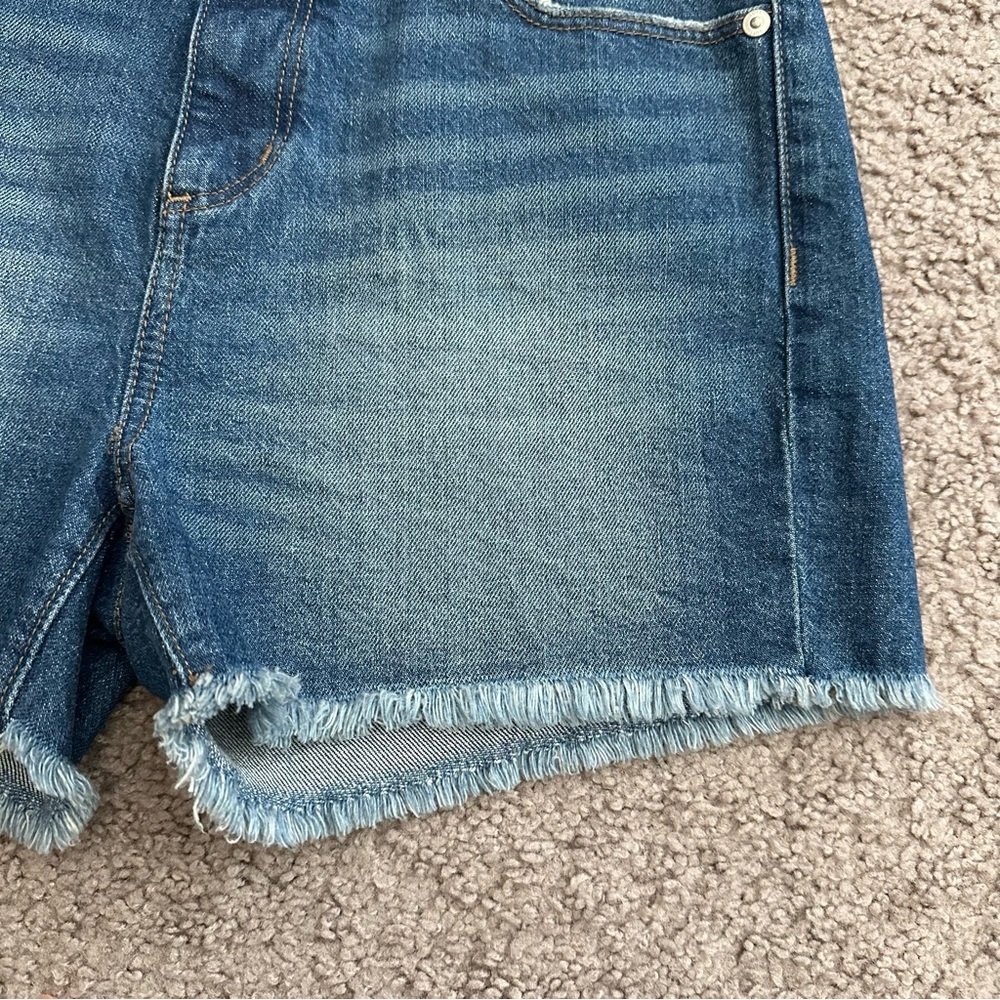 Loft The Cut Off Denim Short Womens Size 25 - Picture 7 of 12